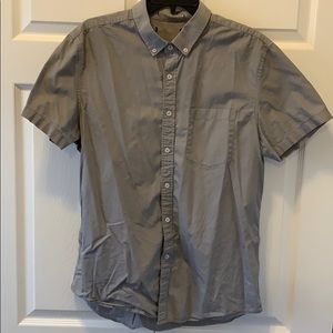 Men’s H&M Grey Button Dow T-Shirt - L